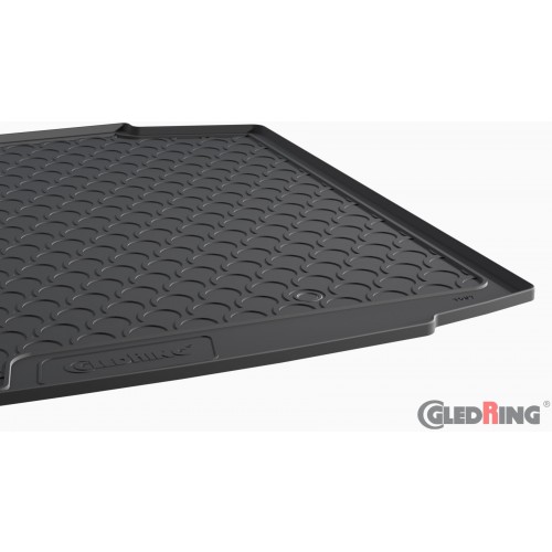 Original Gledring Premium Gummi Kofferraummatte - SEAT Toledo HB (Tiefer Boden) 2012->